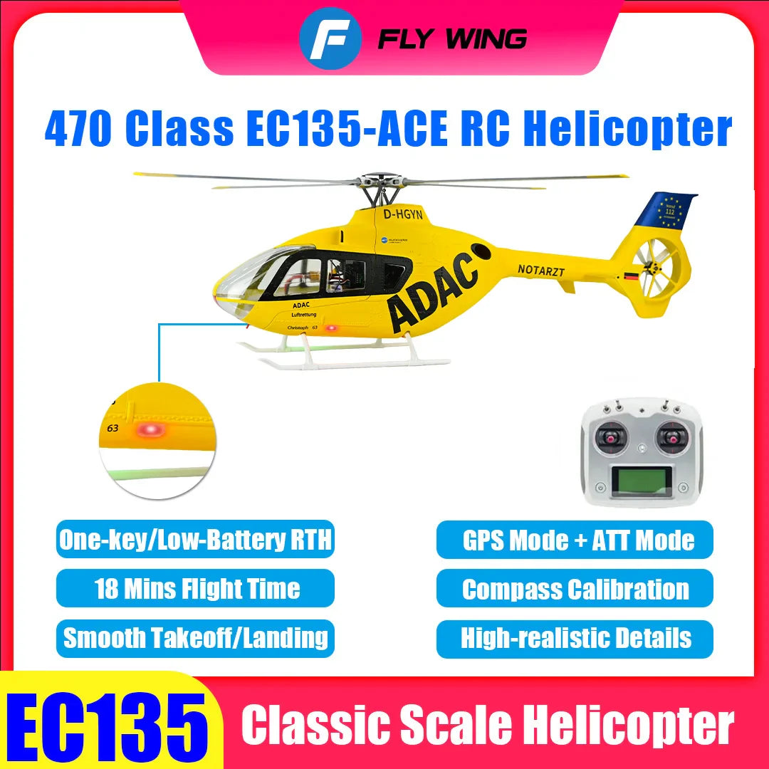 flywing ec135 rc helicopter