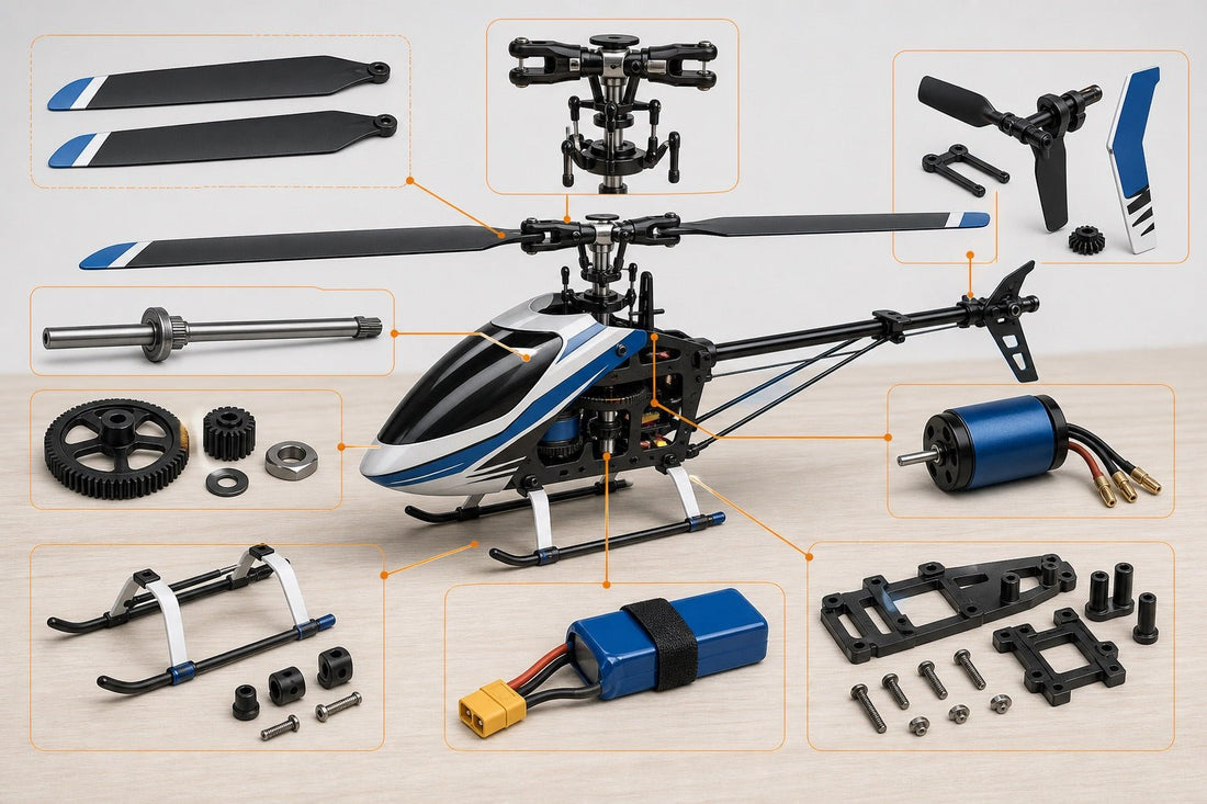 RC Helicopter Parts Compatibility Guide - Rc Aircraft Base