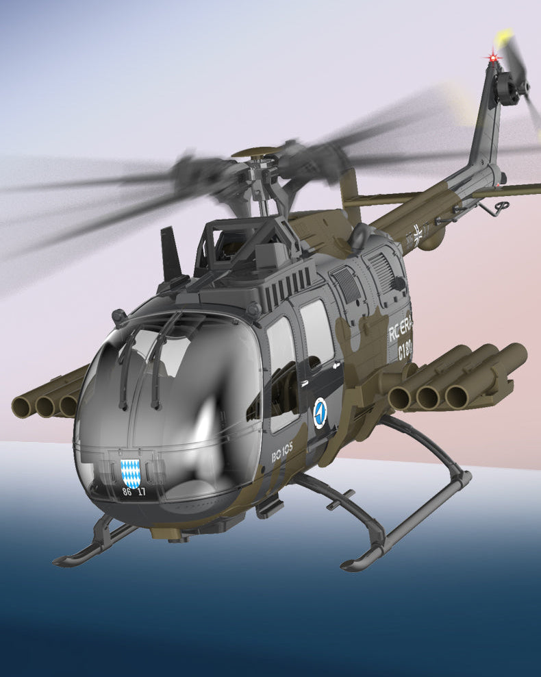 C180 BO105 RC Helicopter – Premium Brushless for Adults
