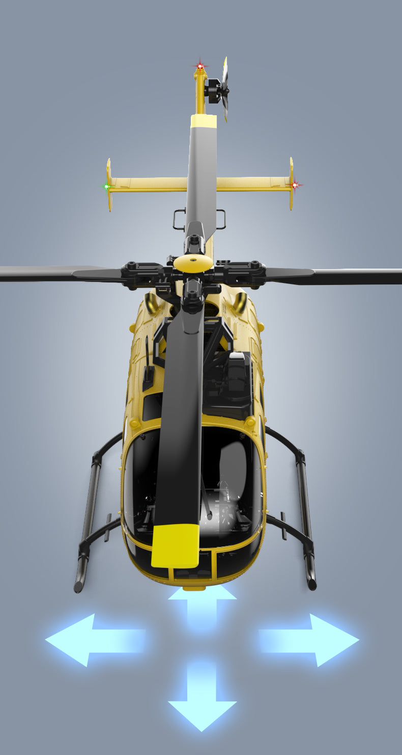 C180 BO105 RC Helicopter – Premium Brushless for Adults
