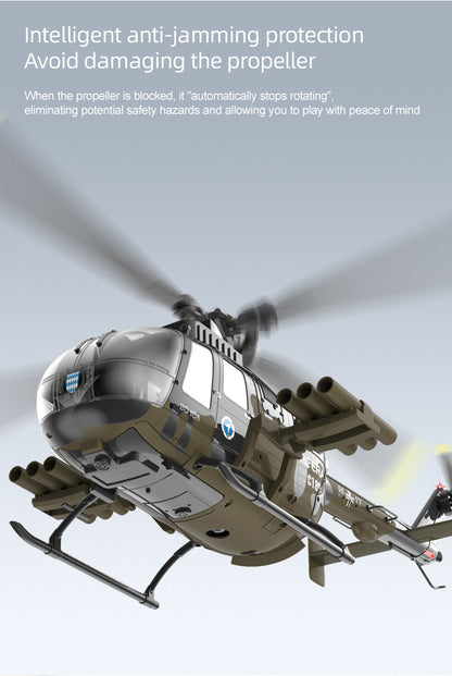 C180 BO105 RC Helicopter – Premium Brushless for Adults