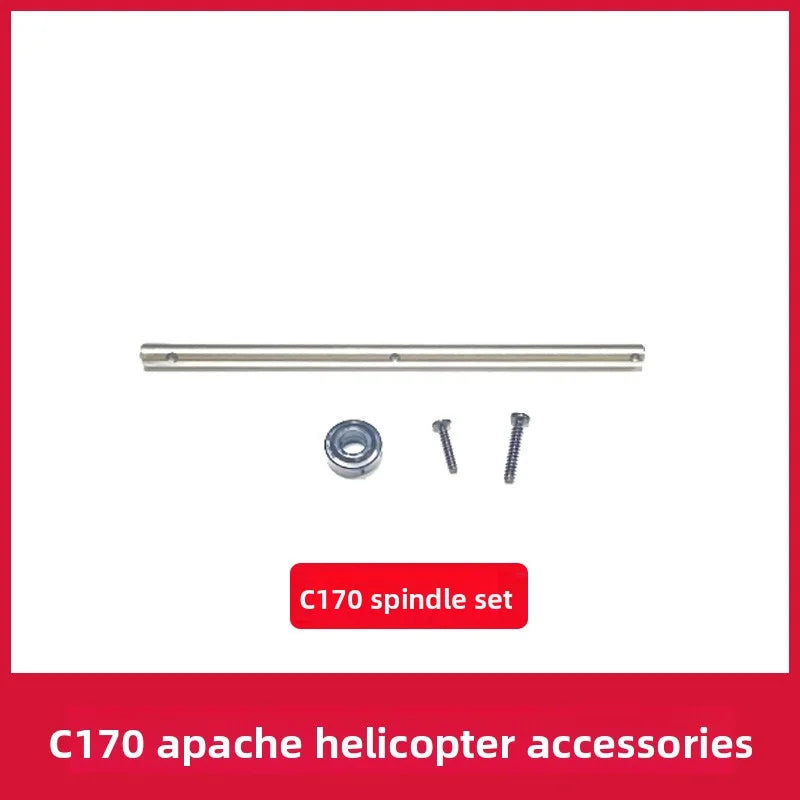C170 Apache Replacement Parts – Fuselage, Main Rotor, Landing Gear & Battery