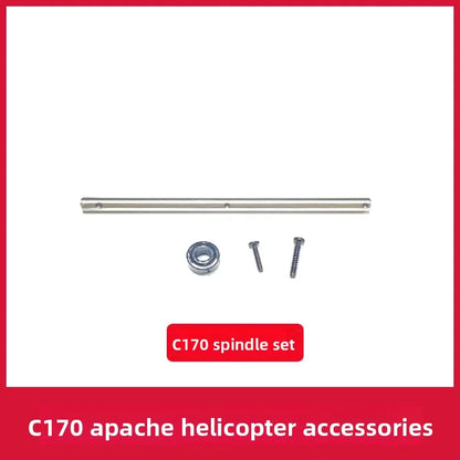 C170 Apache Replacement Parts – Fuselage, Main Rotor, Landing Gear & Battery
