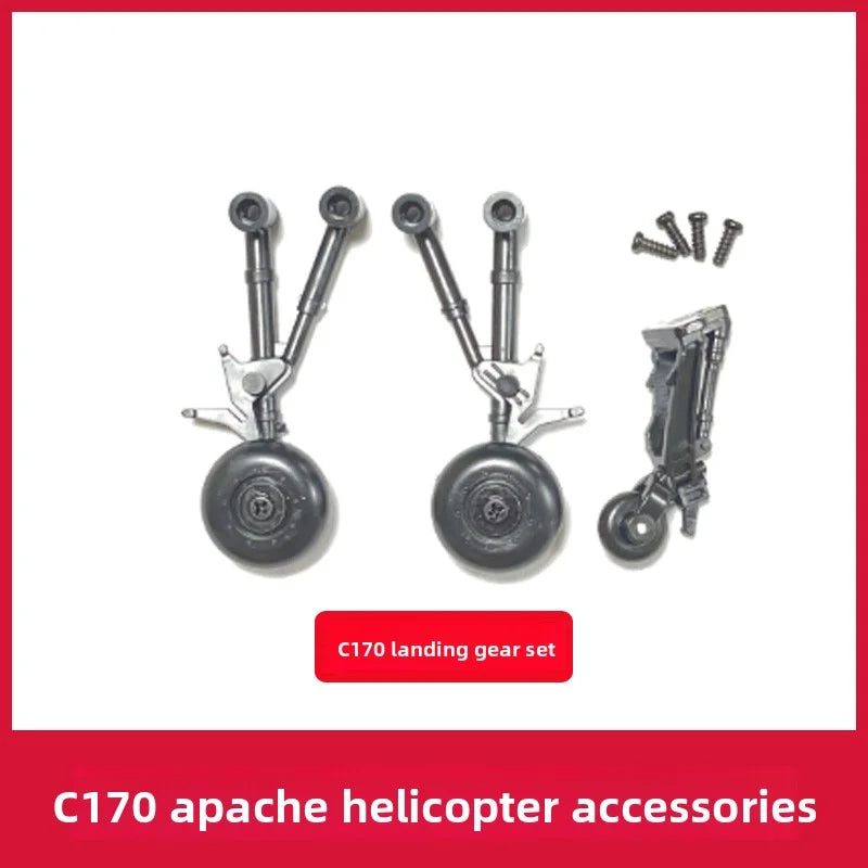 C170 Apache Replacement Parts – Fuselage, Main Rotor, Landing Gear & Battery
