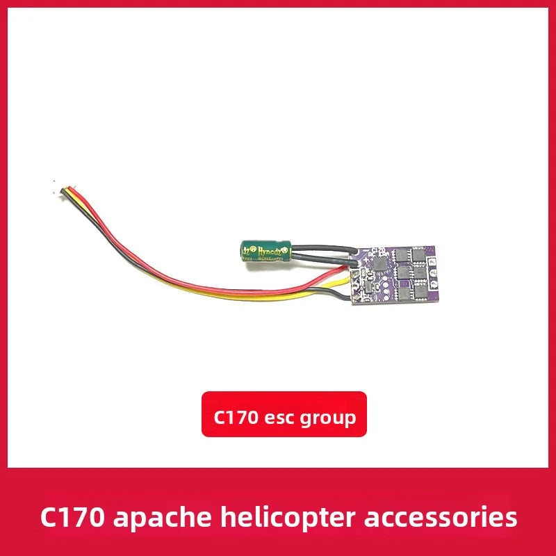 C170 Apache Replacement Parts – Fuselage, Main Rotor, Landing Gear & Battery