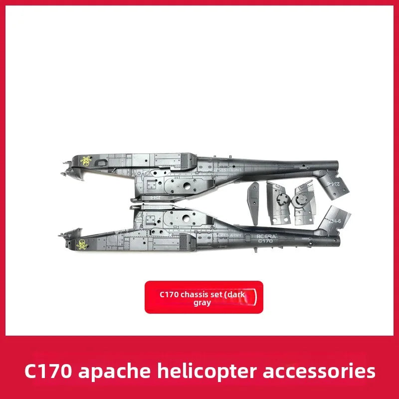 C170 Apache Replacement Parts – Fuselage, Main Rotor, Landing Gear & Battery
