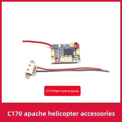 C170 Apache Replacement Parts – Fuselage, Main Rotor, Landing Gear & Battery
