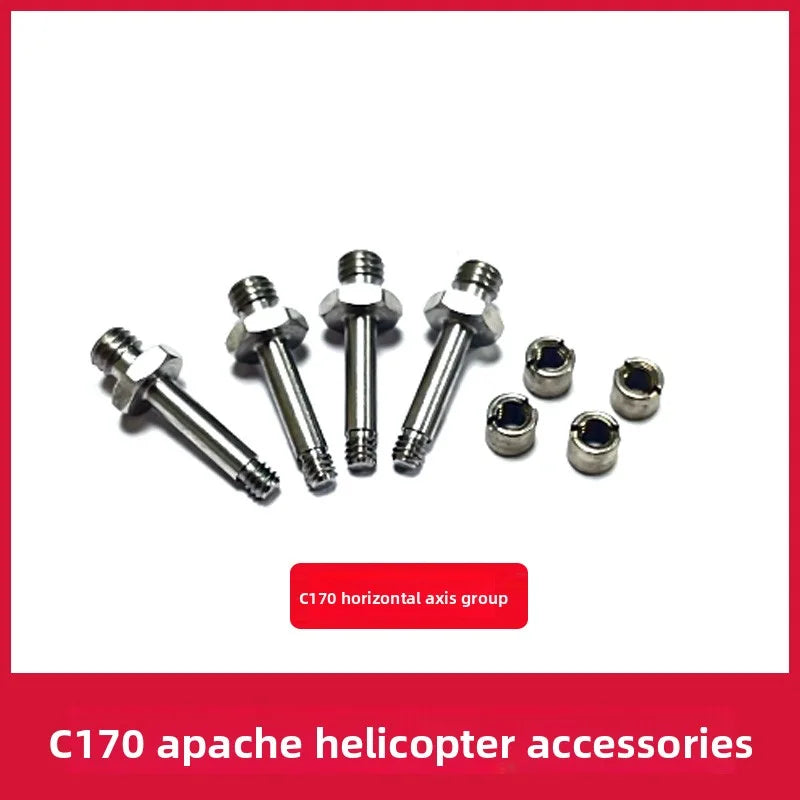 C170 Apache Replacement Parts – Fuselage, Main Rotor, Landing Gear & Battery