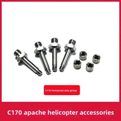 C170 Apache Replacement Parts – Fuselage, Main Rotor, Landing Gear & Battery