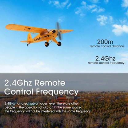 A160 J3 Piper Cub RC Plane – 5CH Brushless Motor Airplane | 3D/6G Flight Stabilization - Rc Aircraft Base