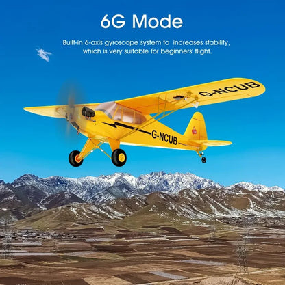 A160 J3 Piper Cub RC Plane – 5CH Brushless Motor Airplane | 3D/6G Flight Stabilization - Rc Aircraft Base