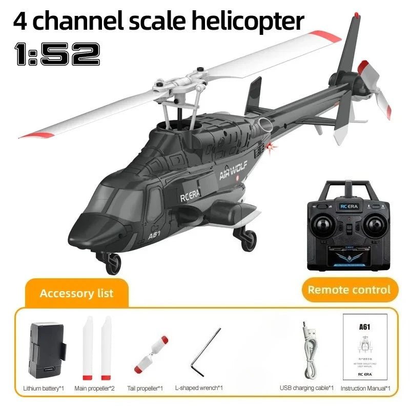 A61 RC Helicopter — Built for Precision Control - Rc Aircraft Base