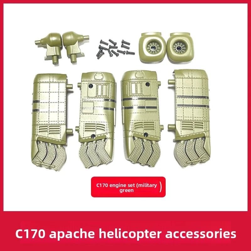 C170 Apache AH-64 RC helicopter spare part component
