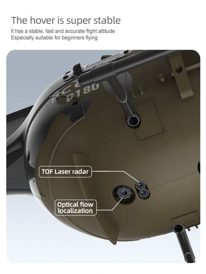 C180 BO105 RC helicopter brushless motor detail