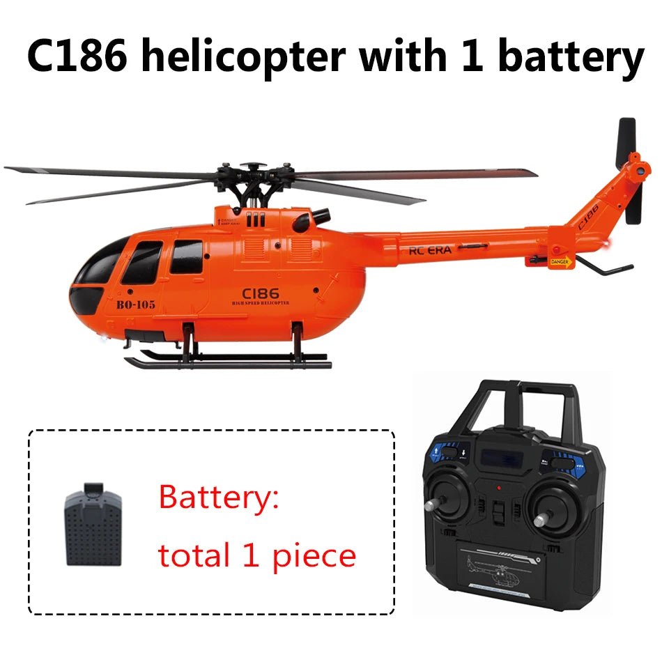 C186 Pro RC Helicopter – 6 - Axis Gyro Stabilized Remote Control Heli - Rc Aircraft Base