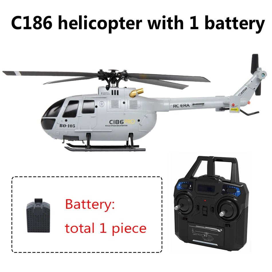 C186 Pro RC Helicopter – 6 - Axis Gyro Stabilized Remote Control Heli - Rc Aircraft Base