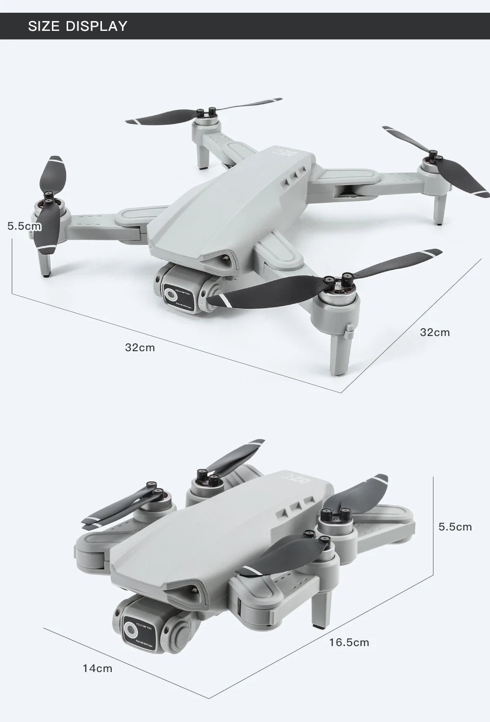 L900 Pro Drone 4K GPS Dual Camera – Foldable Brushless Quadcopter - Rc Aircraft Base