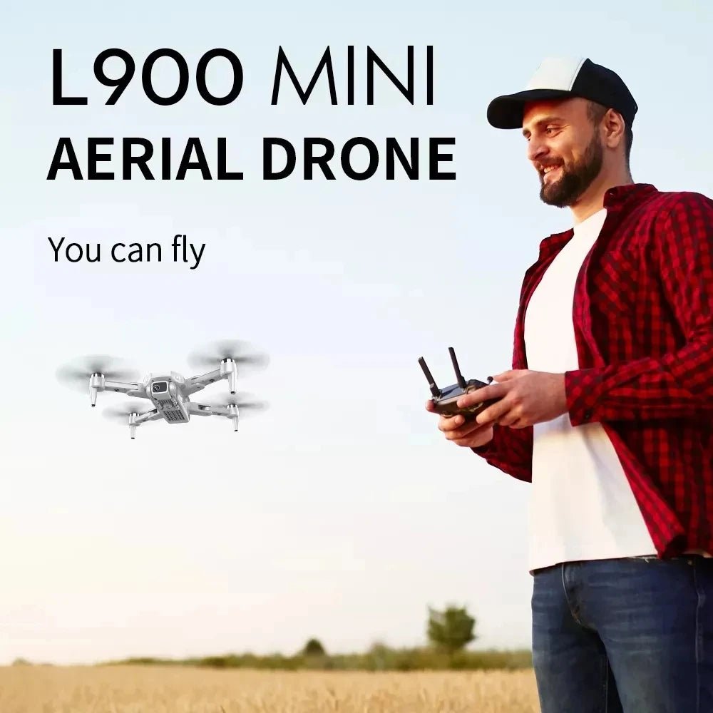 L900 Pro Drone 4K GPS Dual Camera – Foldable Brushless Quadcopter - Rc Aircraft Base