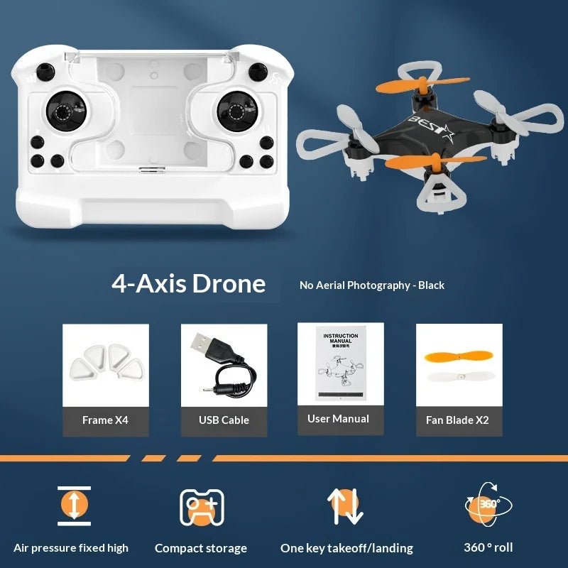 Mini Pocket Drone – 2CH Indoor RC Quadcopter - Rc Aircraft Base