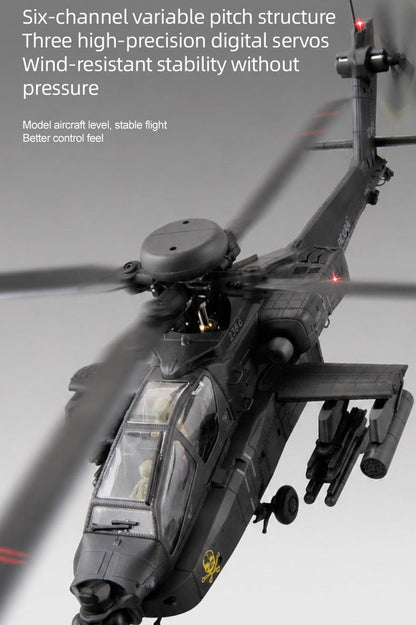 RC Black Hawk Helicopter C170 — UH - 60 Scale Military Model | 6CH Brushless RTF - Rc Aircraft Base