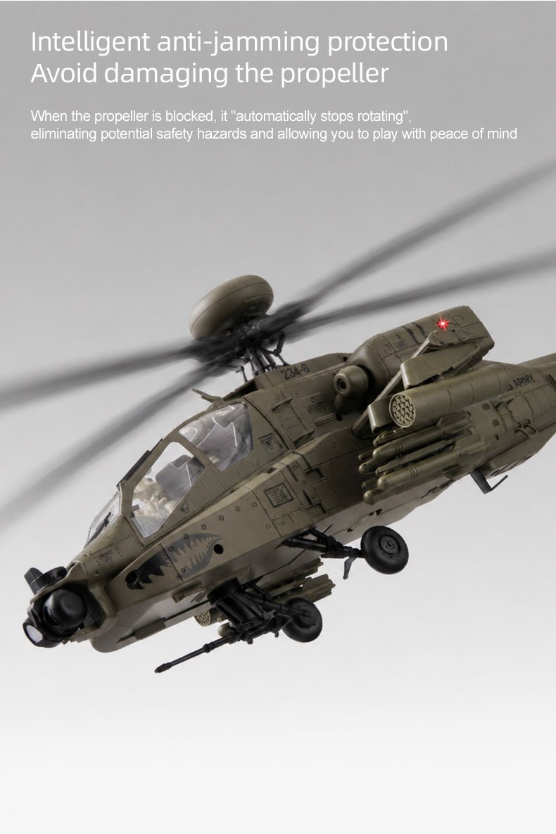 RC Black Hawk Helicopter C170 — UH - 60 Scale Military Model | 6CH Brushless RTF - Rc Aircraft Base