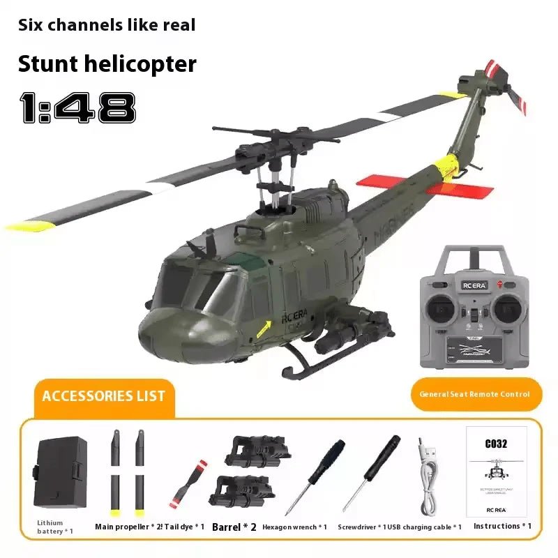 RC Huey UH - 1 Helicopter – Scale RC Model, Flight Demo & Specs Online - Rc Aircraft Base