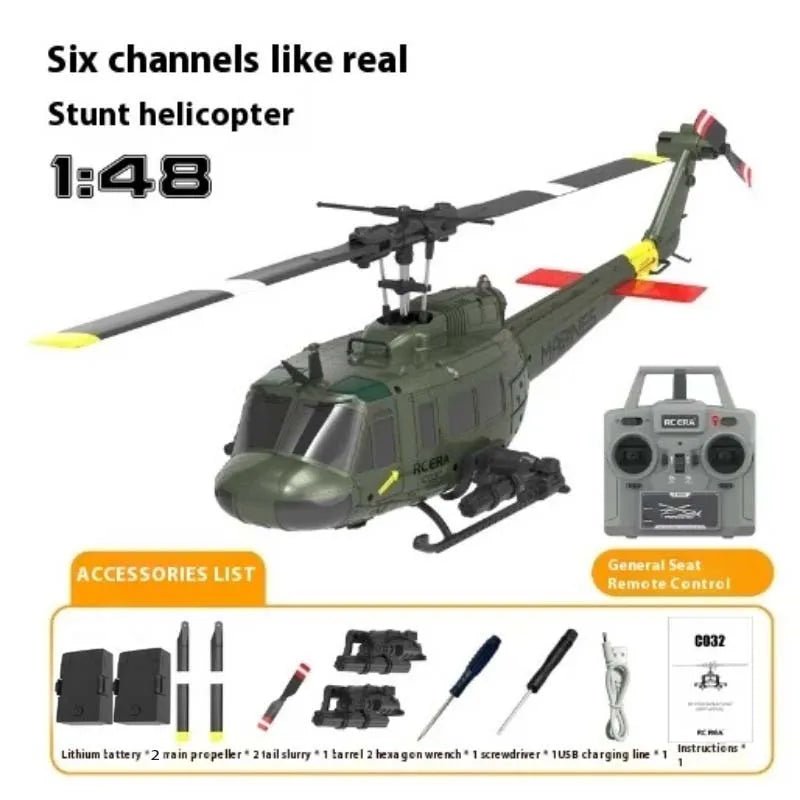 RC Huey UH - 1 Helicopter – Scale RC Model, Flight Demo & Specs Online - Rc Aircraft Base