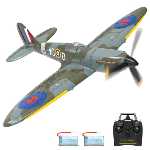 RC Plane Spitfire 4CH Remote Control Airplane - Rc Aircraft Base
