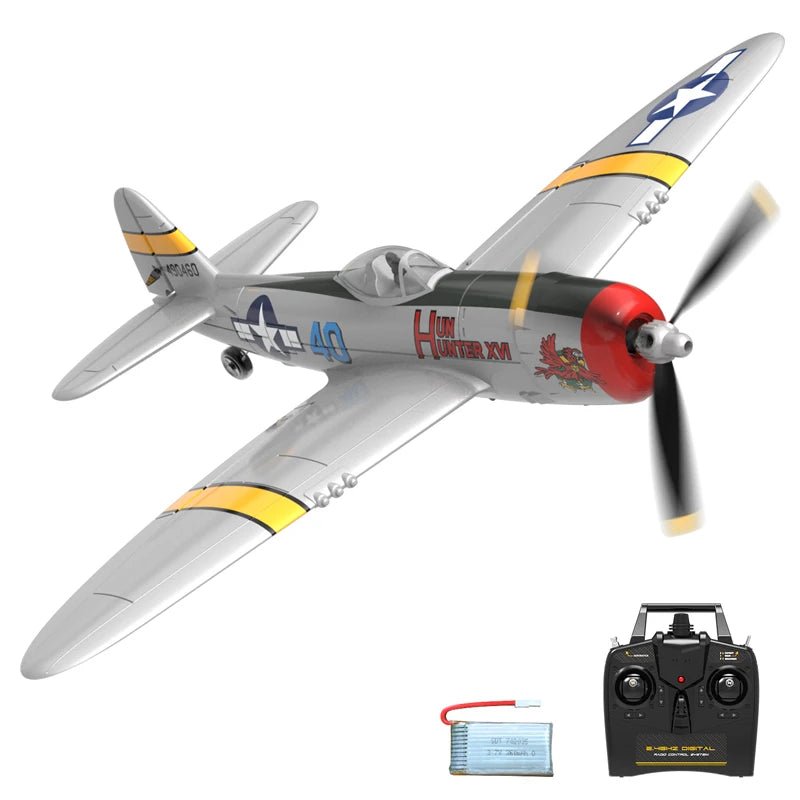 Volantex Spitfire RC Plane 400mm EPP 4CH 2.4G RTF Warbird - Rc Aircraft Base